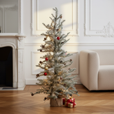 Árbol de navidad con piñas Jonas h90
